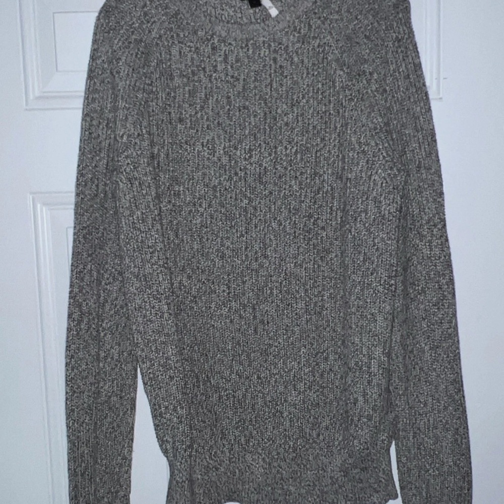 J. Crew Men's Gray Crewneck Sweater